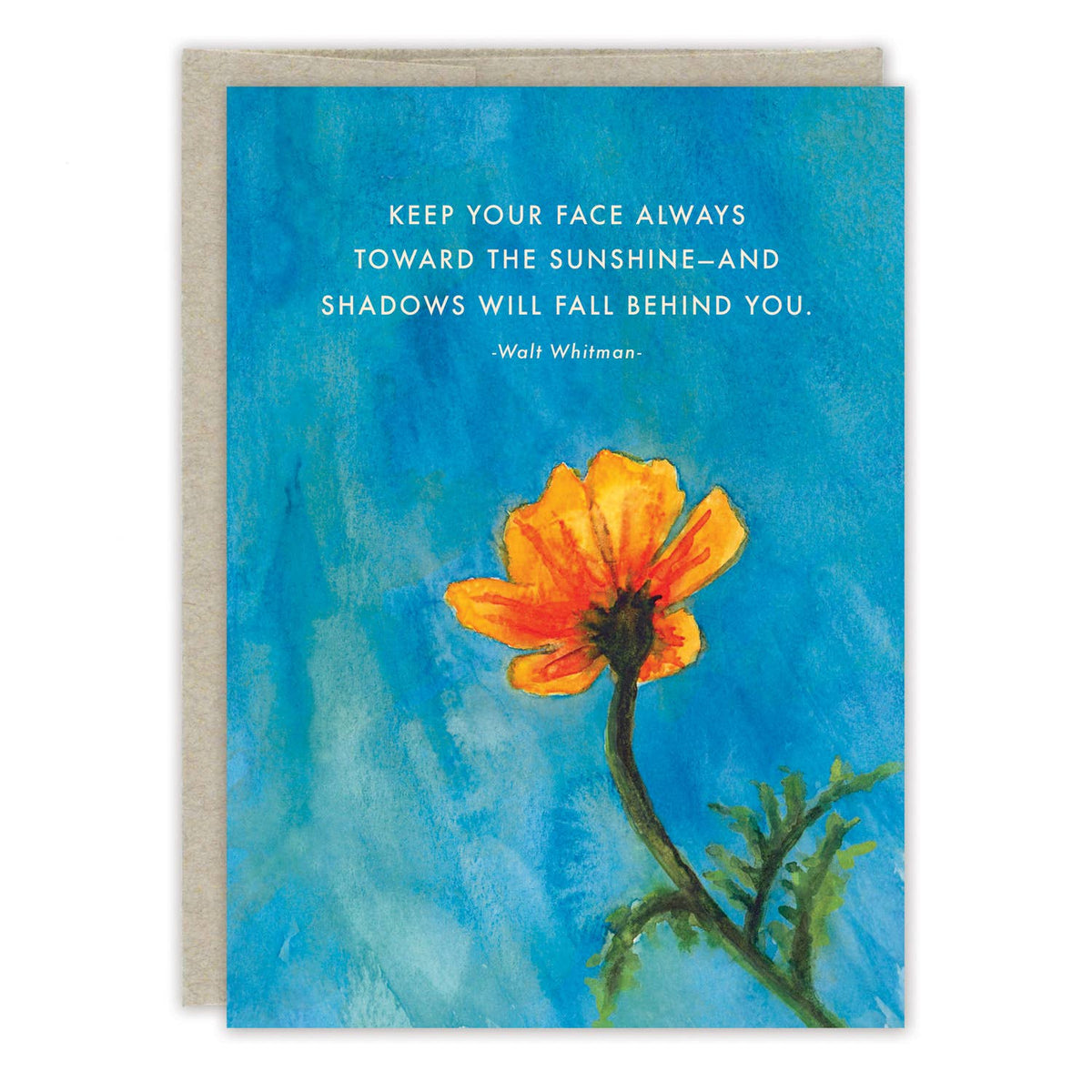 Marigold Encouragement Card