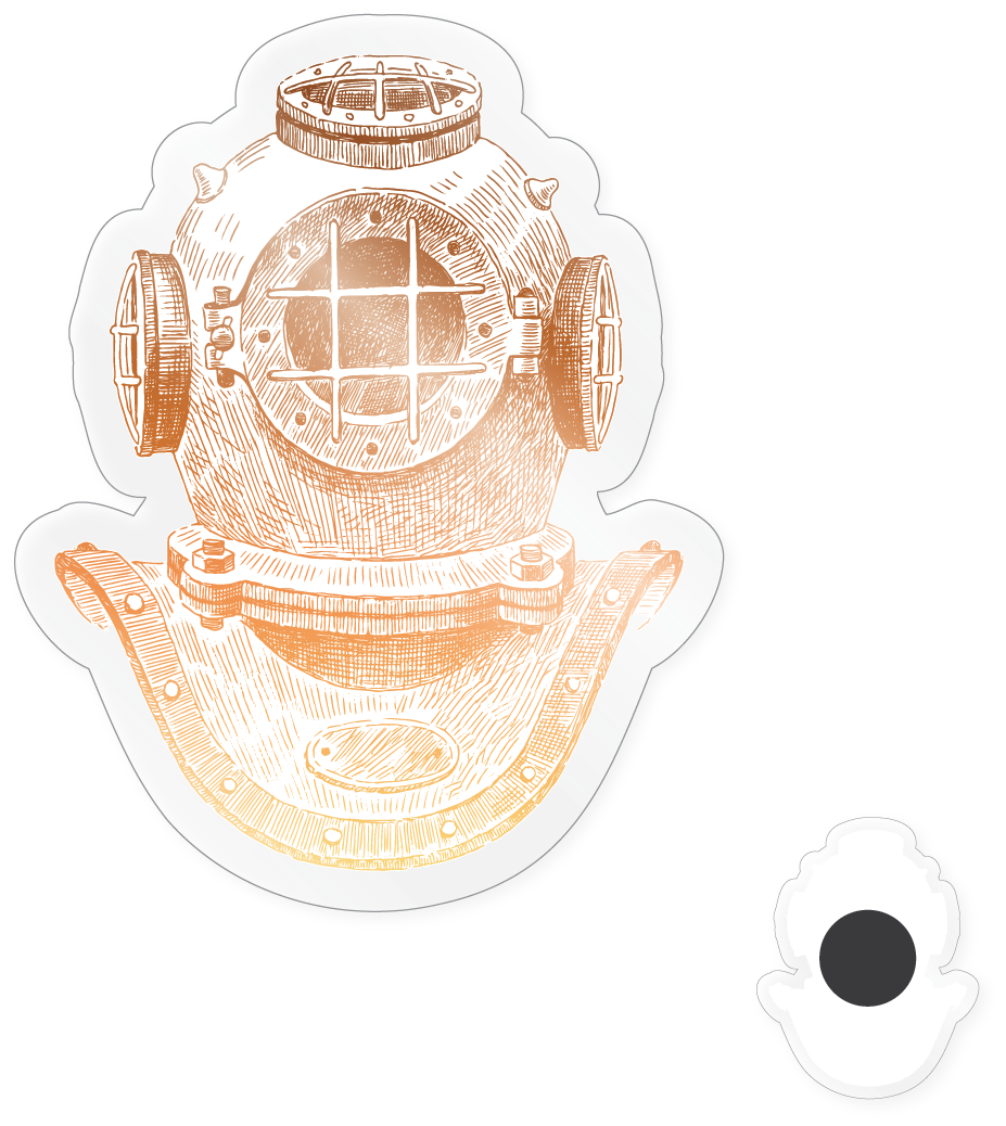 Magnet - Deep Sea Diver Helmet