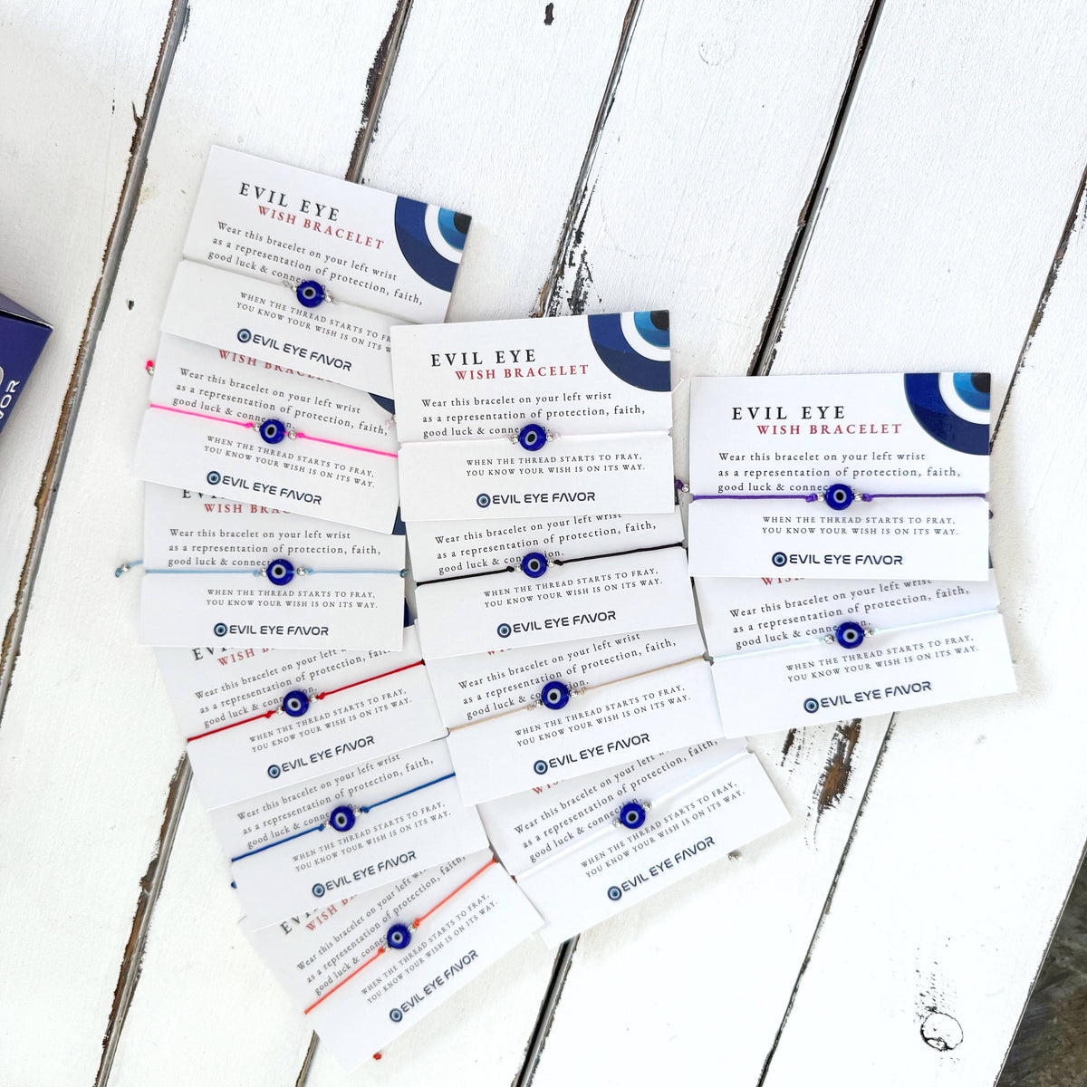 Adjustable Evil Eye Wish Bracelet