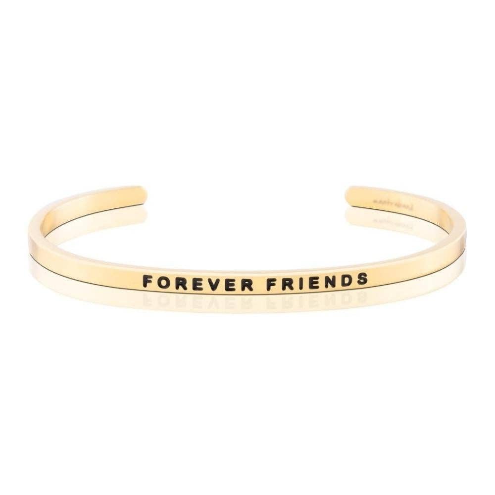 Forever Friends - inspirational mantraband® cuff bracelet