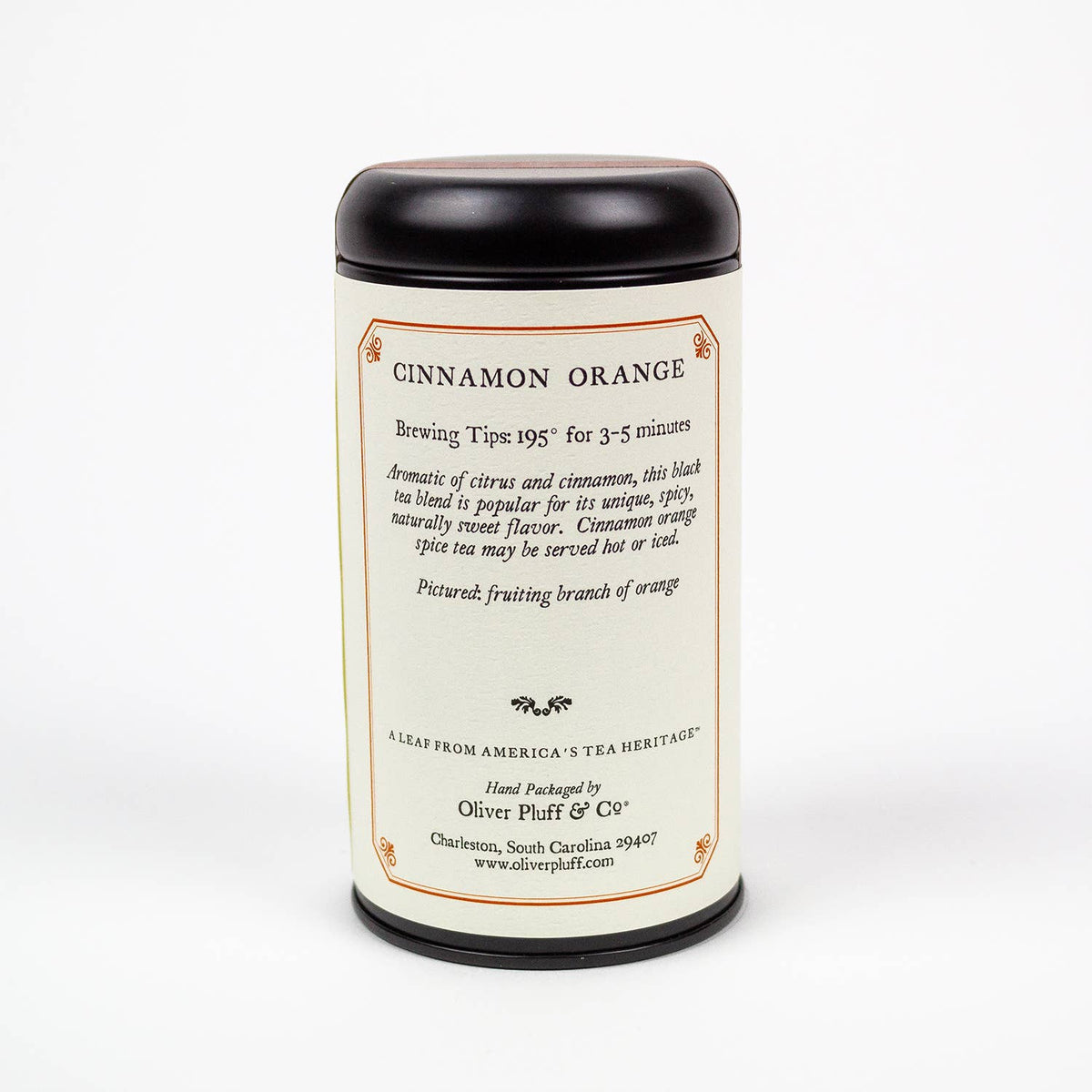 Cinnamon Orange Spice - 20 Teabags in Signature Tea Tin