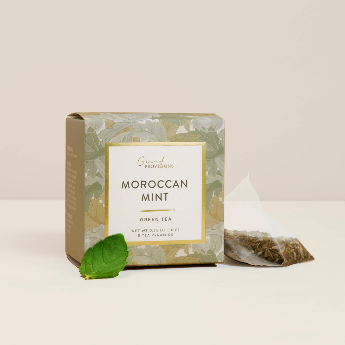 Moroccan Mint - Green Tea (5 pyramids)