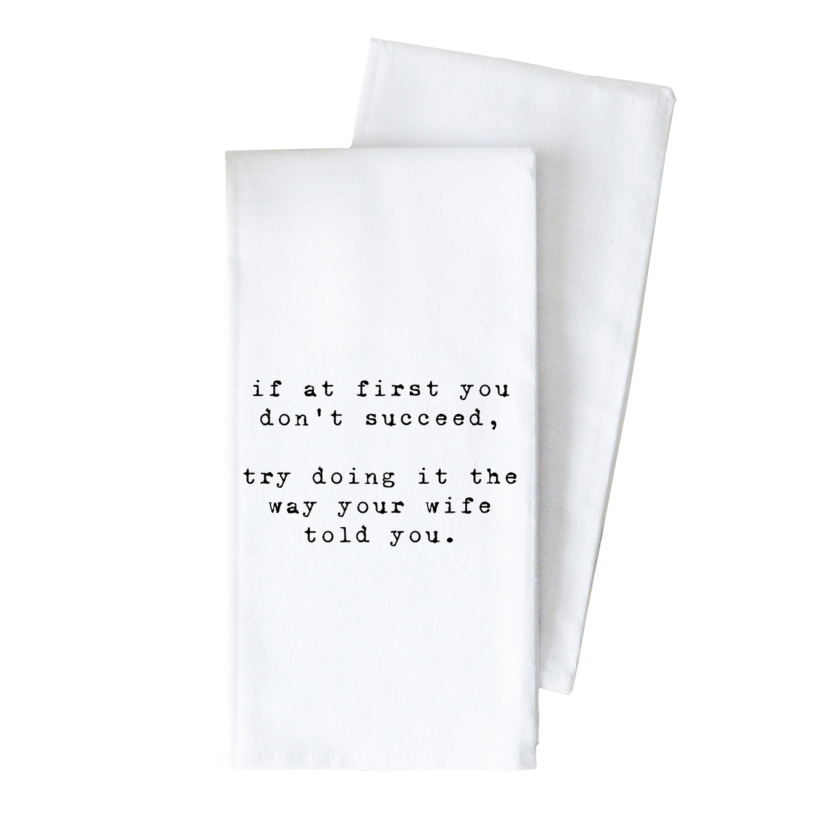 Succeed Tea Towel
