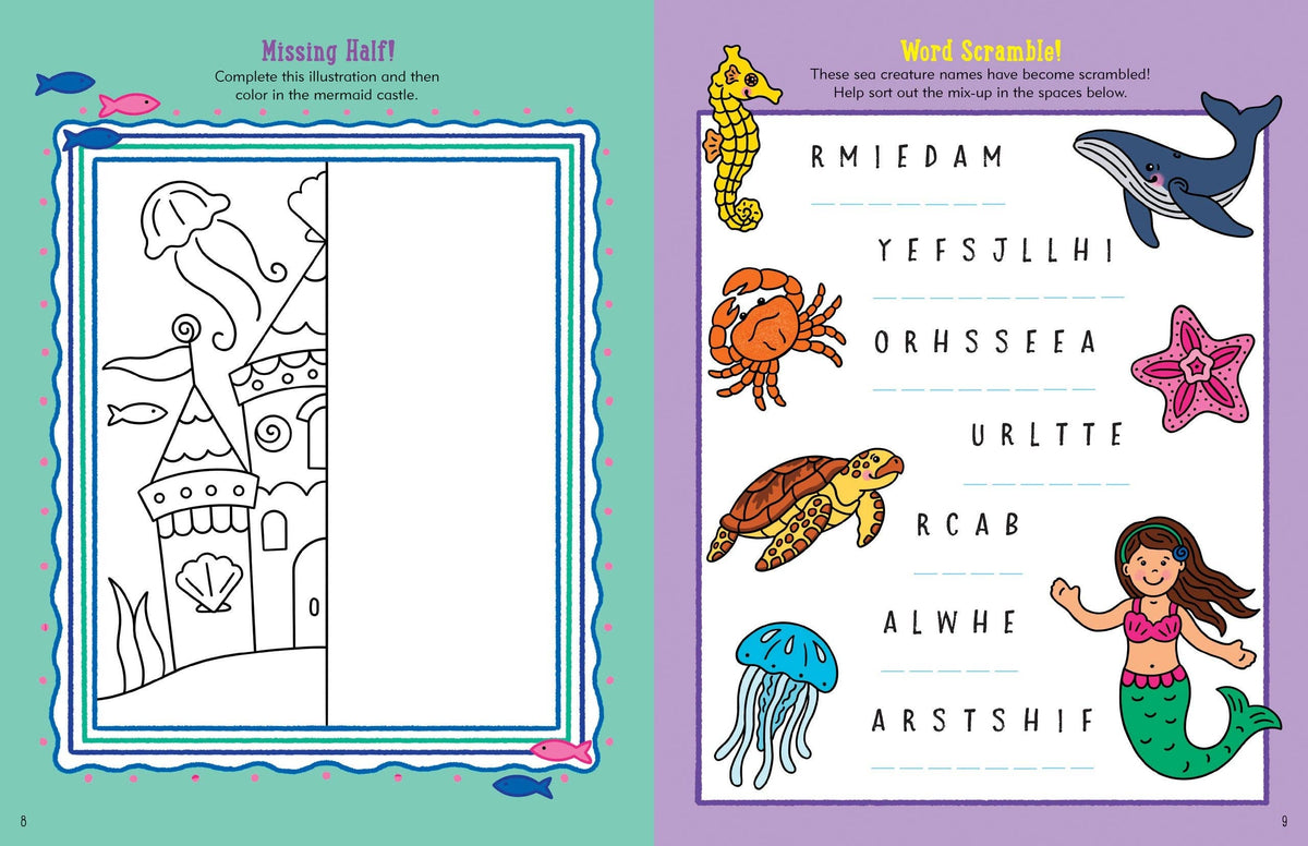 Mermaids Activity Book
