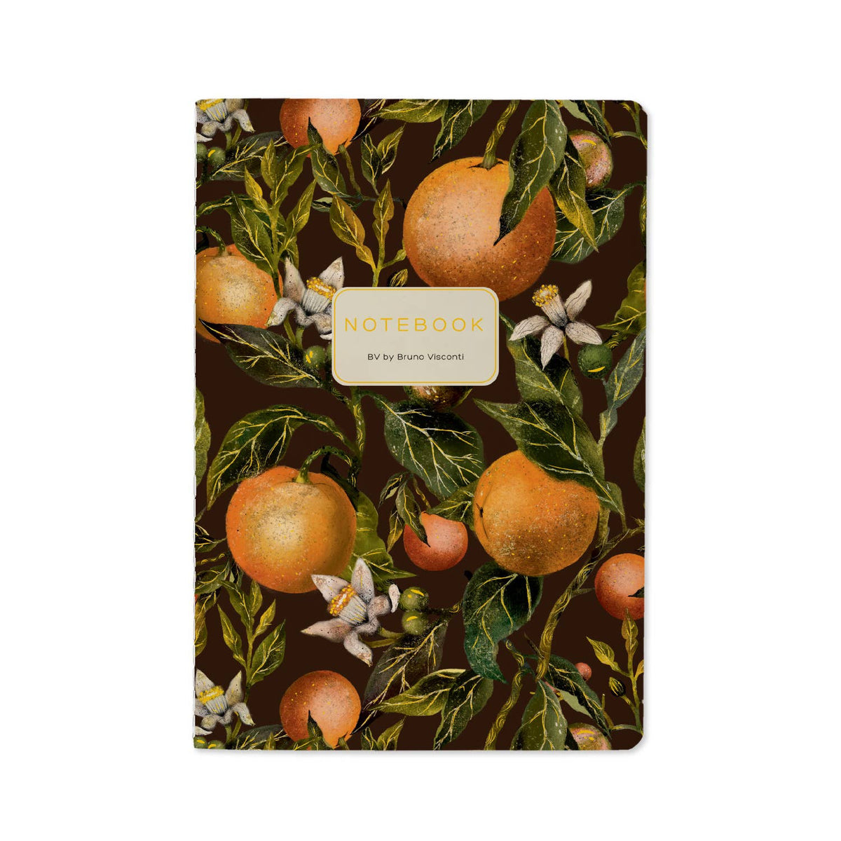 A5 Notebook - Oranges and Blossoms 