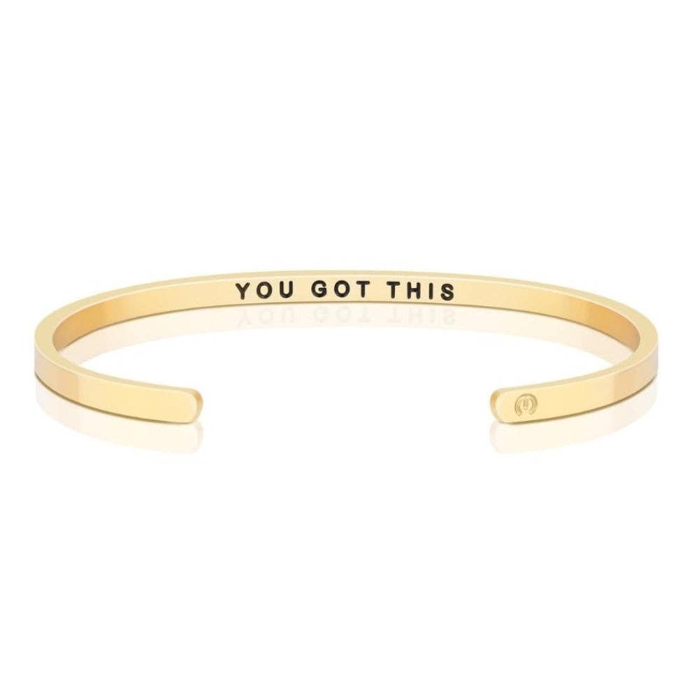 You Got This - inspirational mantraband® cuff bracelet