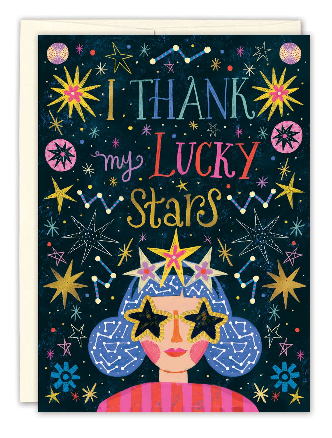 Thank My Lucky Stars Friendship Card