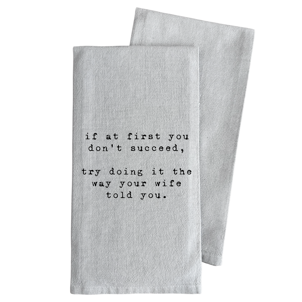 Succeed Tea Towel