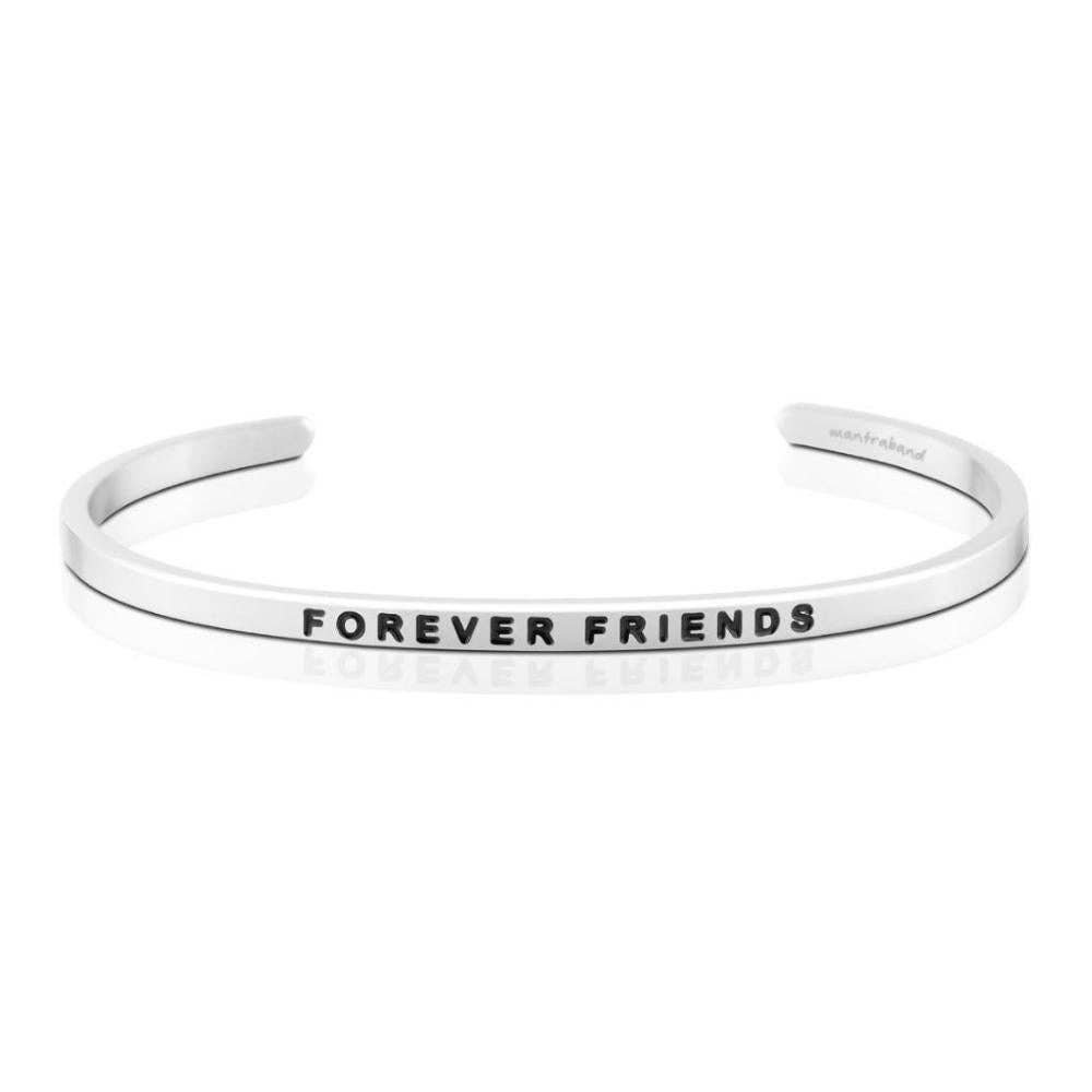 Forever Friends - inspirational mantraband® cuff bracelet