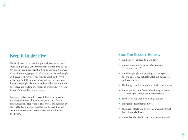 How to Write a Funny Speech . . .