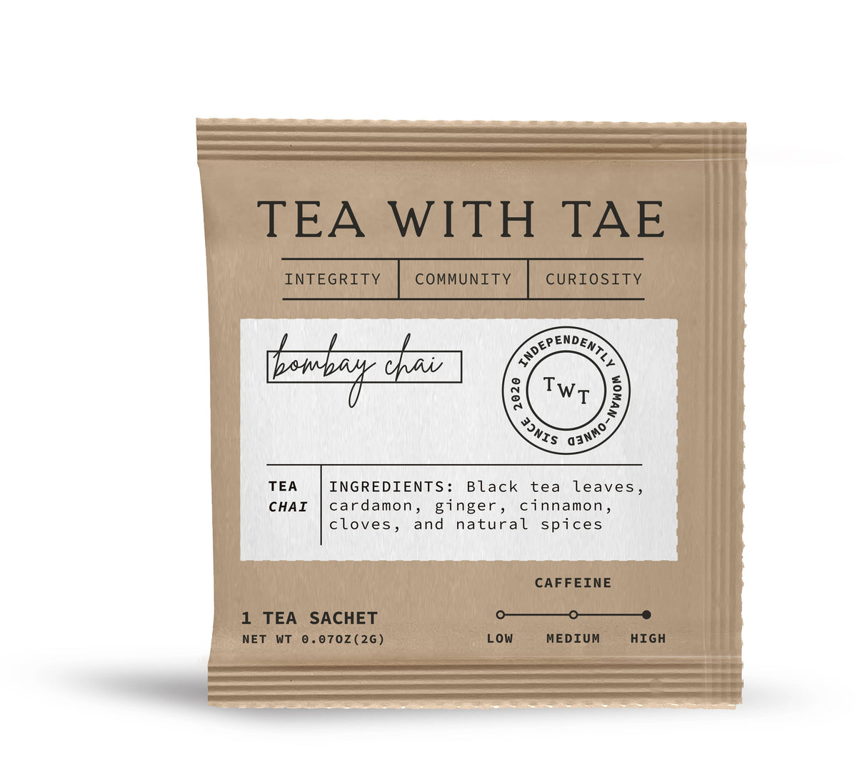 Individually Wrapped Tea Sachets