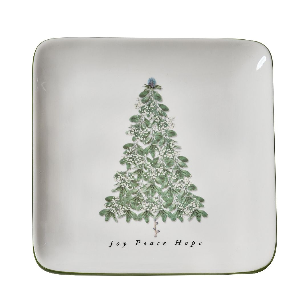 Everlasting Christmas Salad Plate