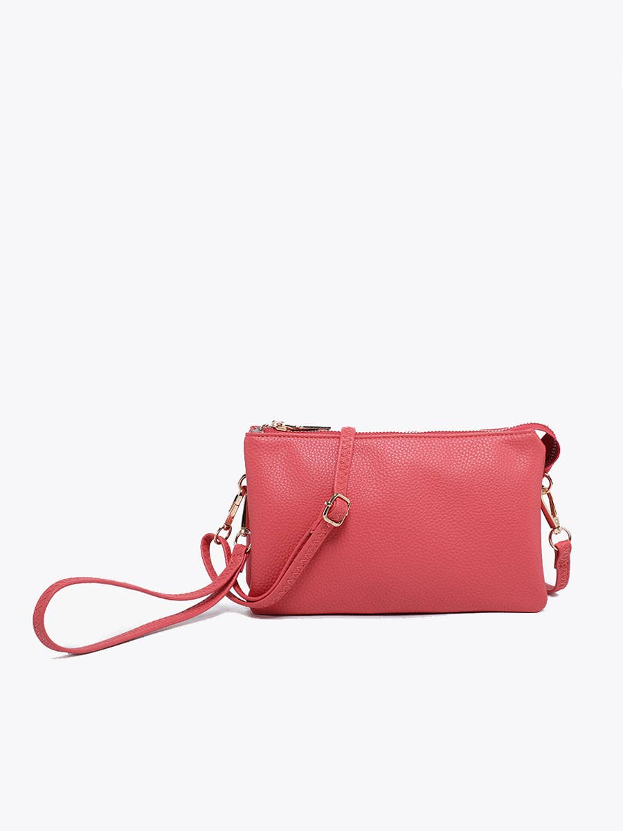 Riley 3 Compartment Crossbody/Wristlet