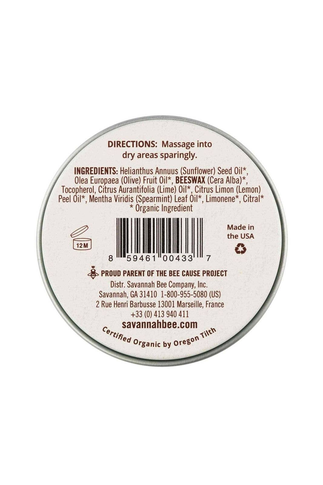 Beeswax Salve - Spearmint