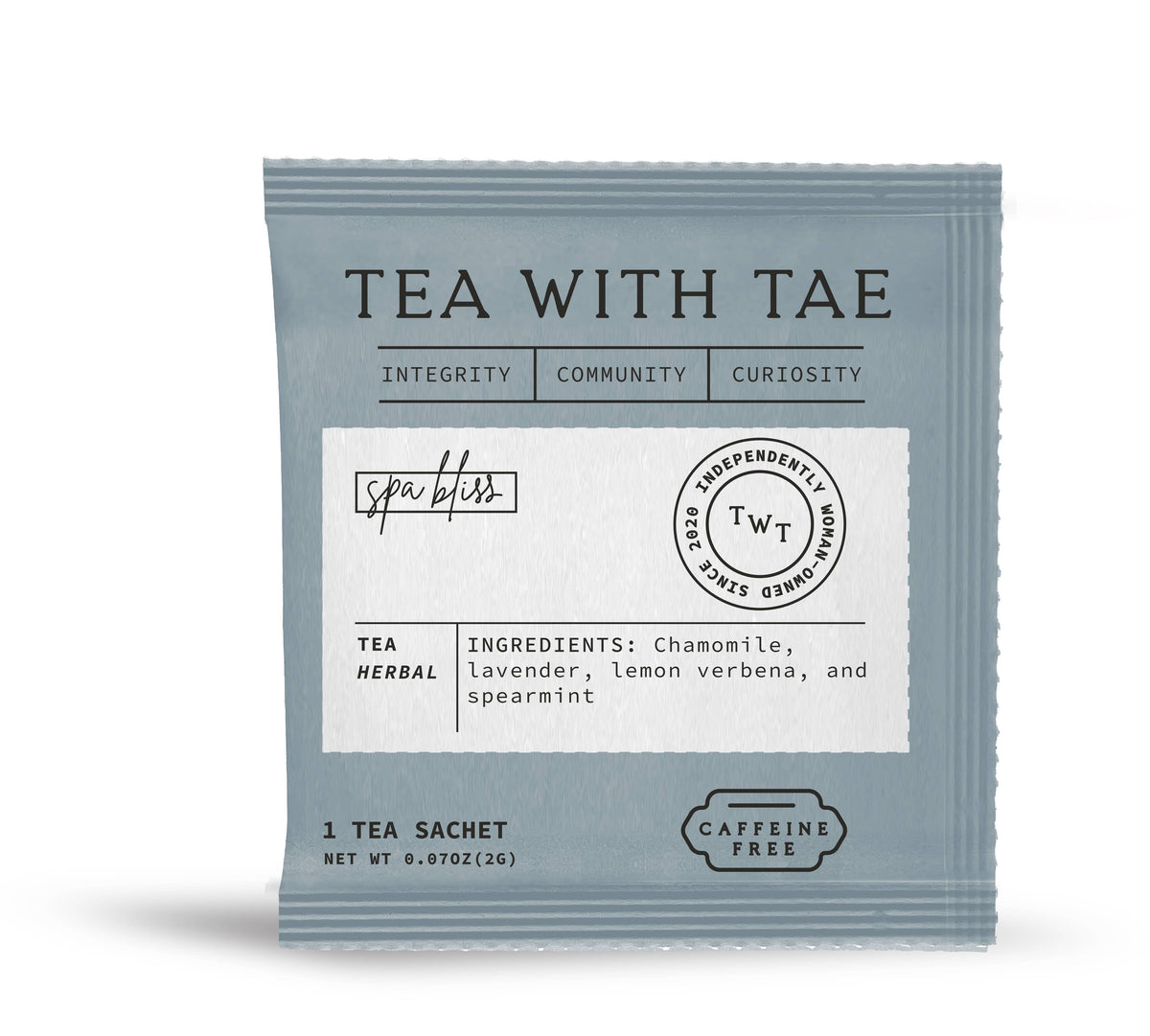 Individually Wrapped Tea Sachets