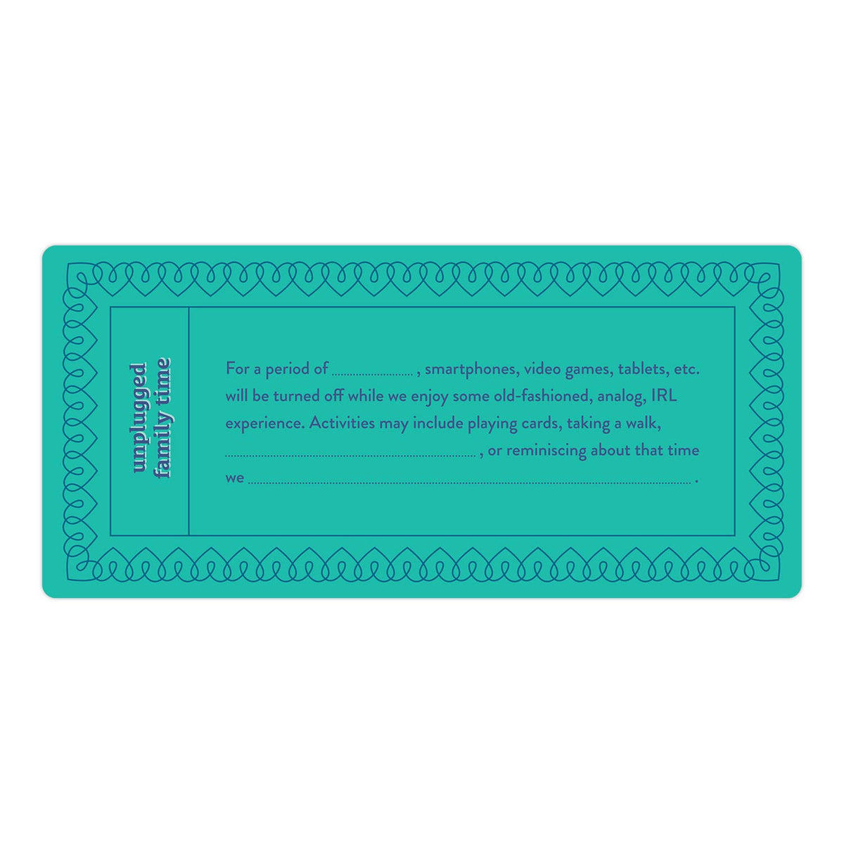 Fill in the Love® Dad Vouchers