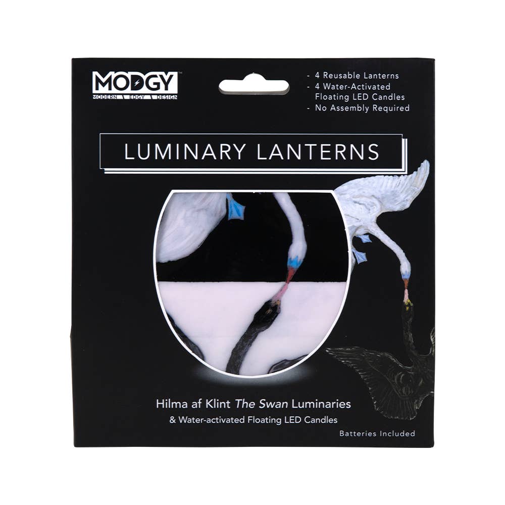 Luminary Lantern - Hilma af Klint The Swan
