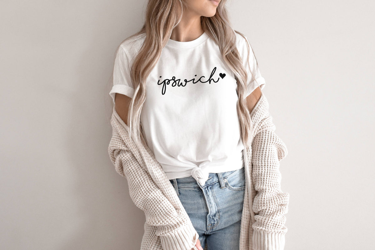 Custom Local Love Script Graphic Tee