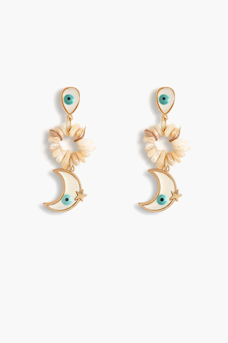 Moon & Mystic Eye Earrings