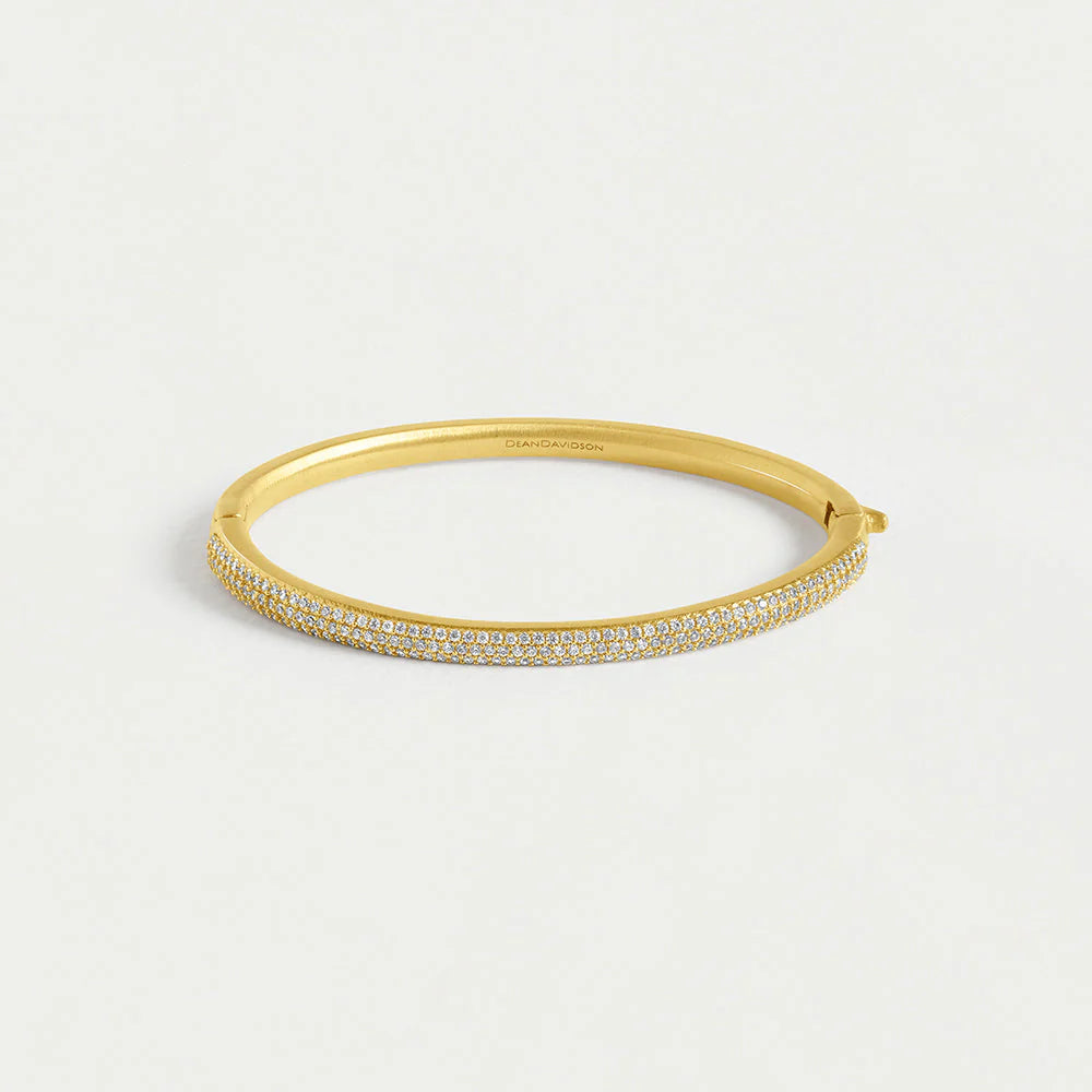 Signature Pavé Hinge Bangle