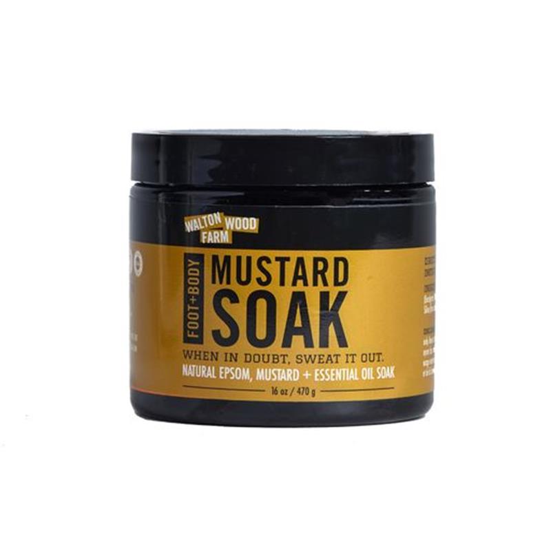 Foot + Body 16 oz Mustard Soak