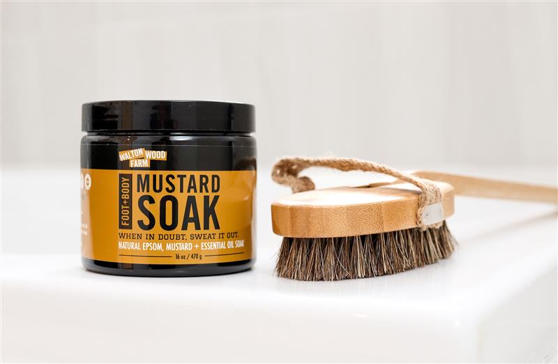 Foot + Body 16 oz Mustard Soak