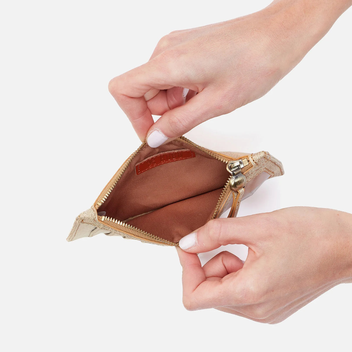 Hobo Carte Card Case - Gold Leaf