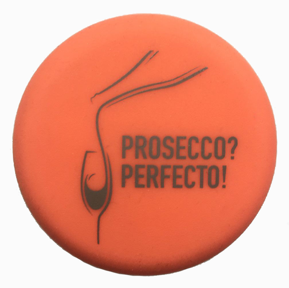 CapaBubbles® "Prosecco? Perfecto!" Champagne Stopper