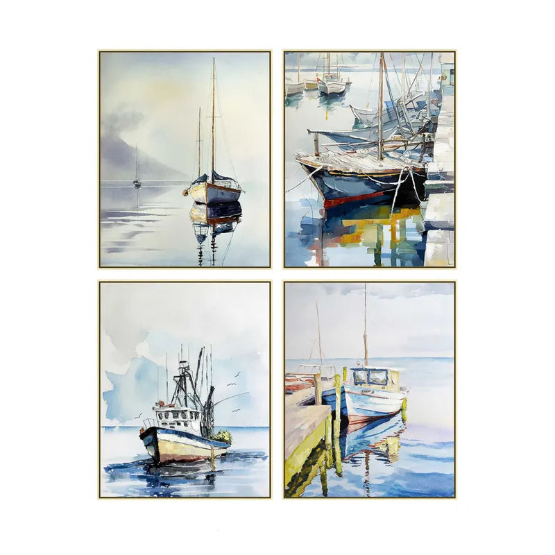 Nassau 1 Canvas Wall Art - 4 Styles