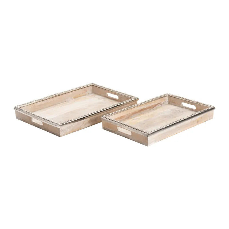 Lana Natural Wood Tray - 2 Sizes