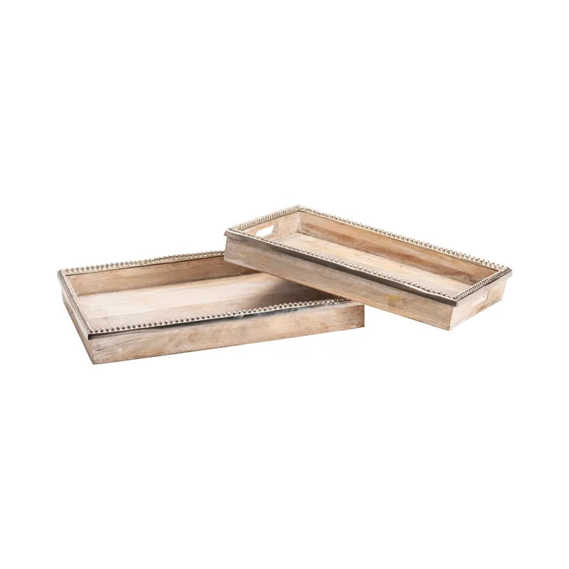 Lana Natural Wood Tray - 2 Sizes