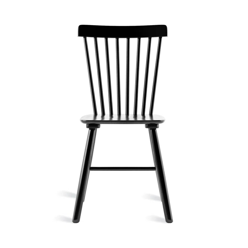 Black - Windsor Back Dinning Chairs - set of 6