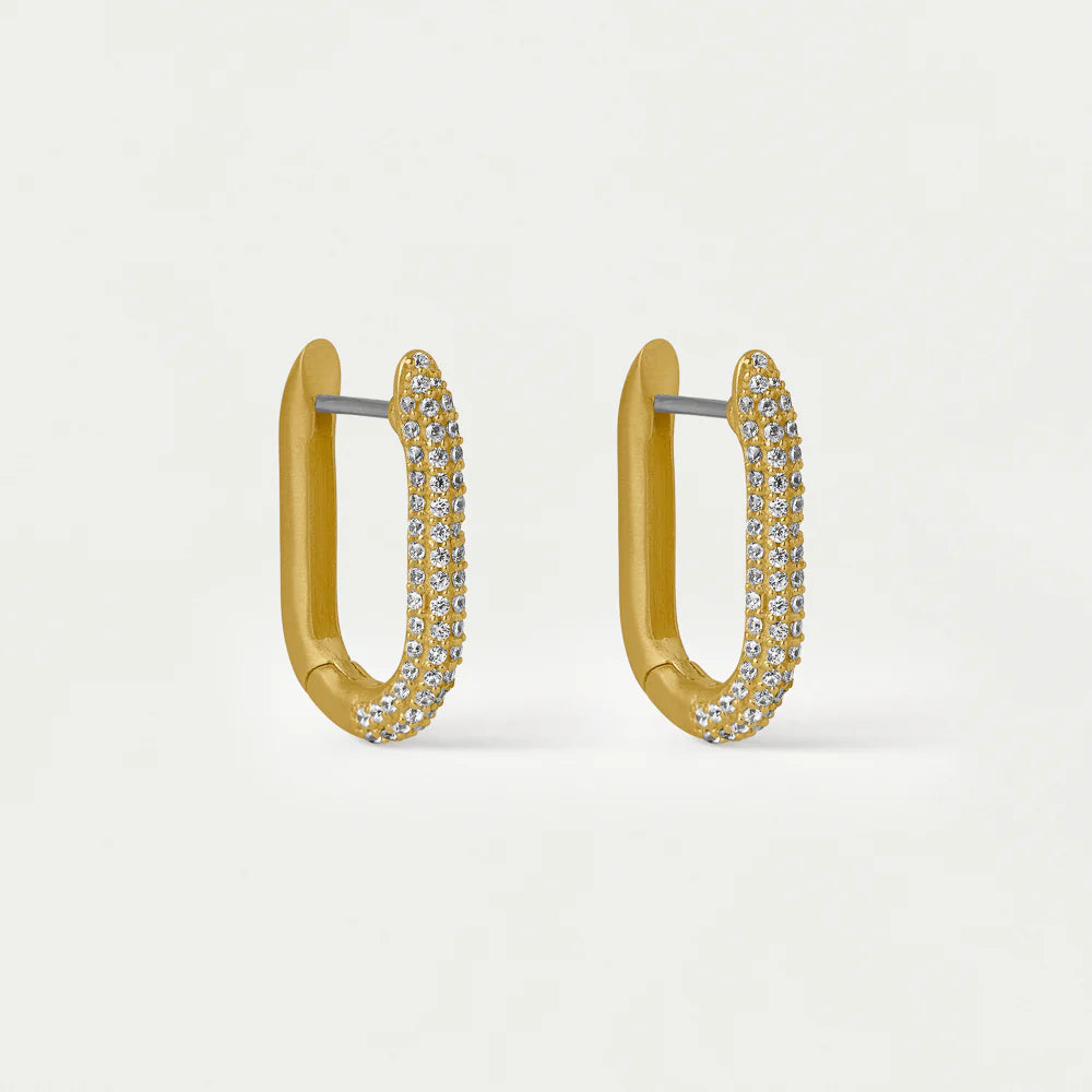 Mini Juliette Pavé Huggie Hoop