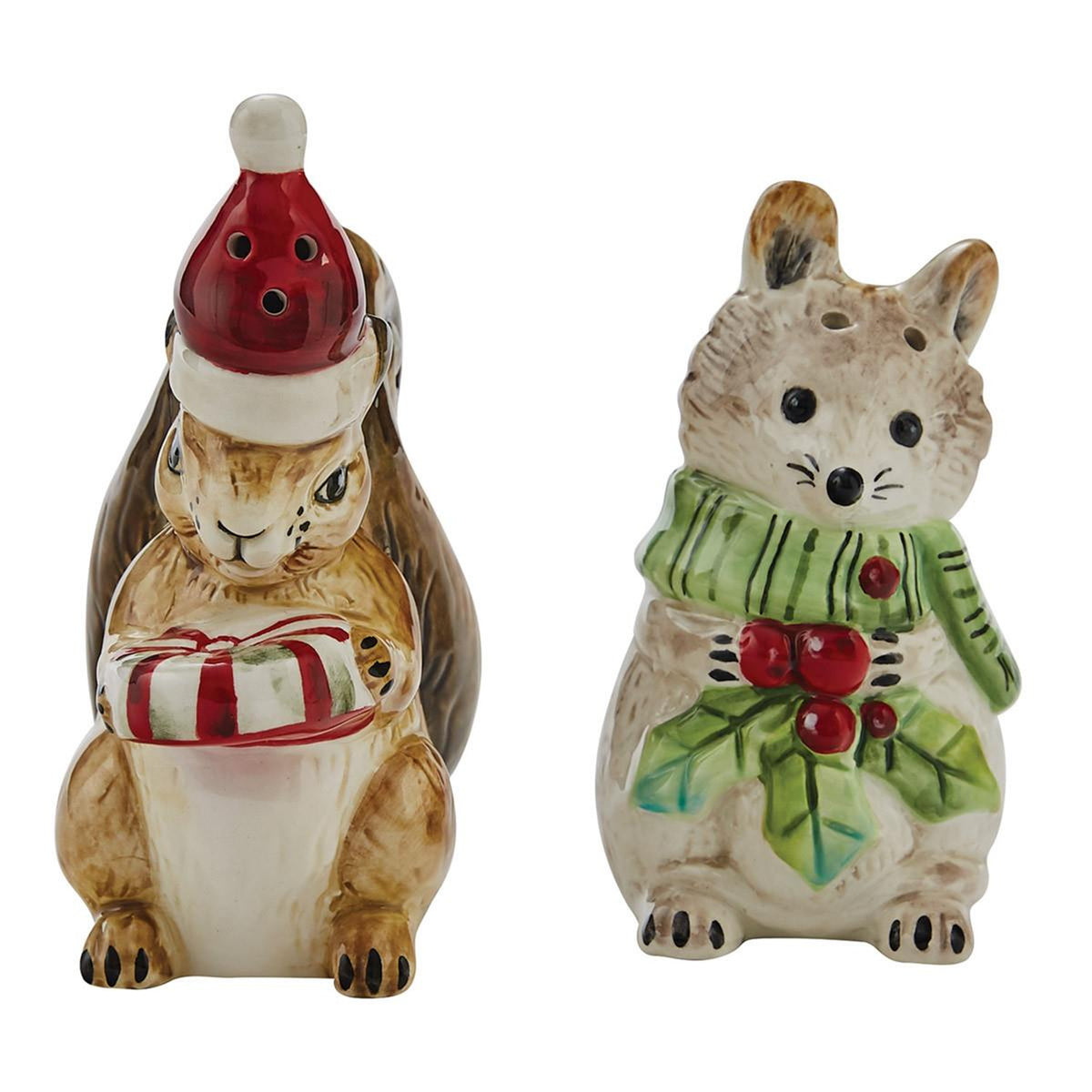 Farmhouse Snowman Salt & Pepper Set