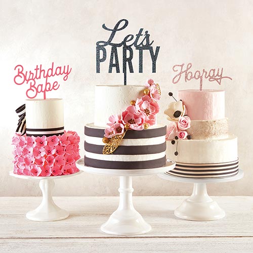 Birthday Babe Acrylic Cake Topper