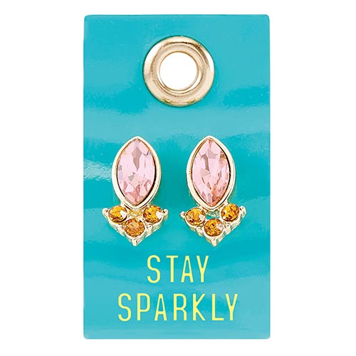 Stay Sparkly Gemstone Earrings