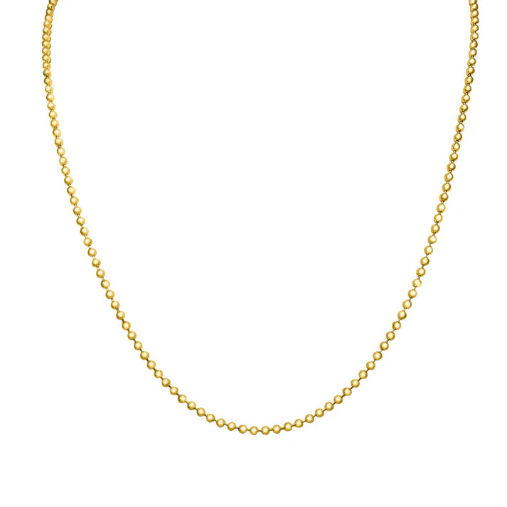 Gold Ball 2mm 18"