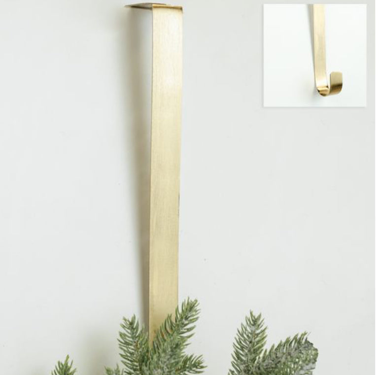 14" GOLD WREATH HANGER