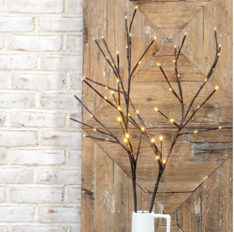 39" LED LIGHTED BRANCHES W/TIMER