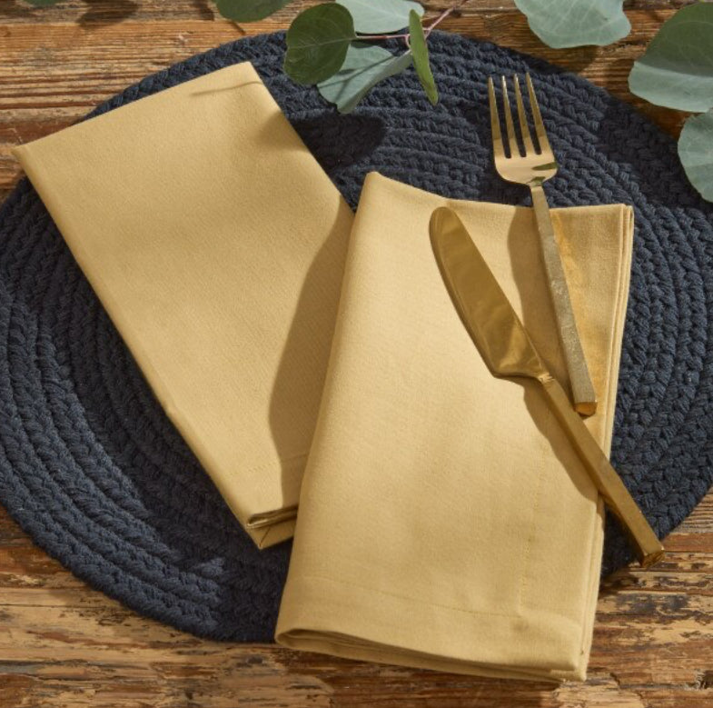 ELEMENTS NAPKIN GOLD