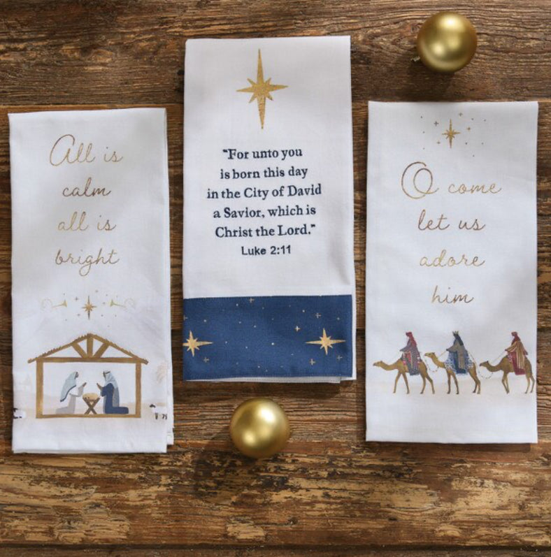 ALL IS BRIGHT DISHTOWEL