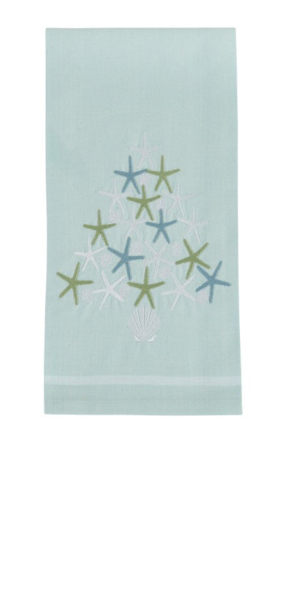 SEAS AND GREETINGS DISH TOWEL