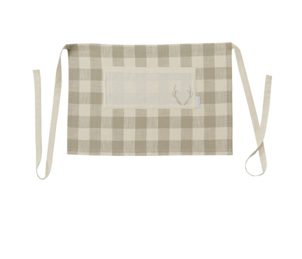 SIGNATURE ANTLERHALF APRON - CHECK