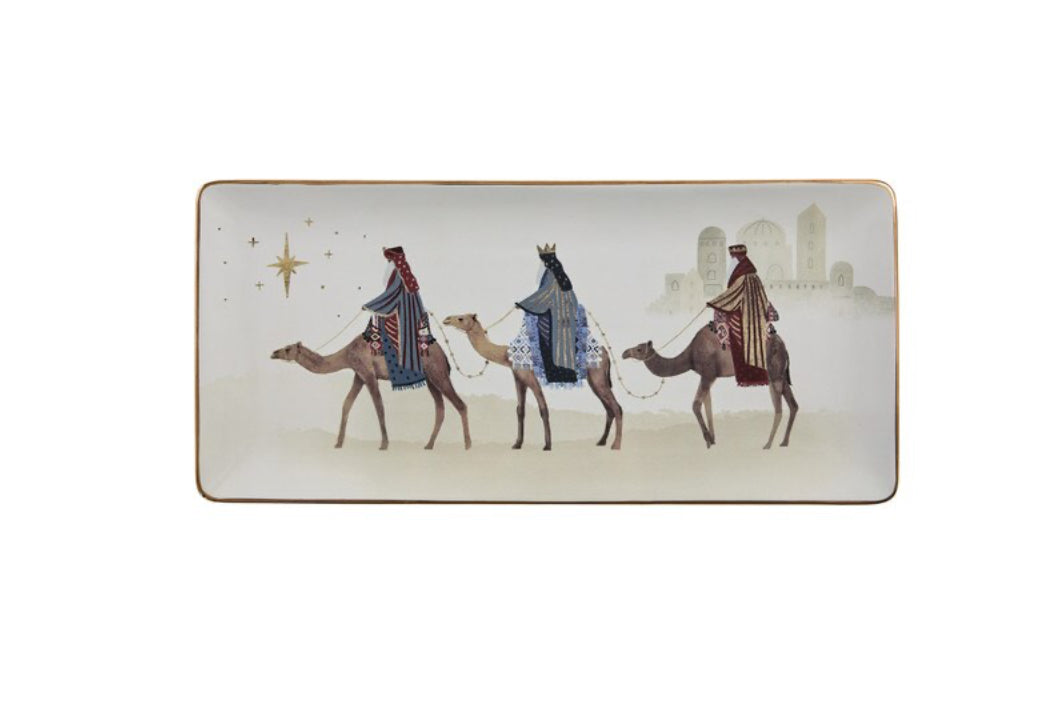 AWAY IN THE MANGER PLATTER