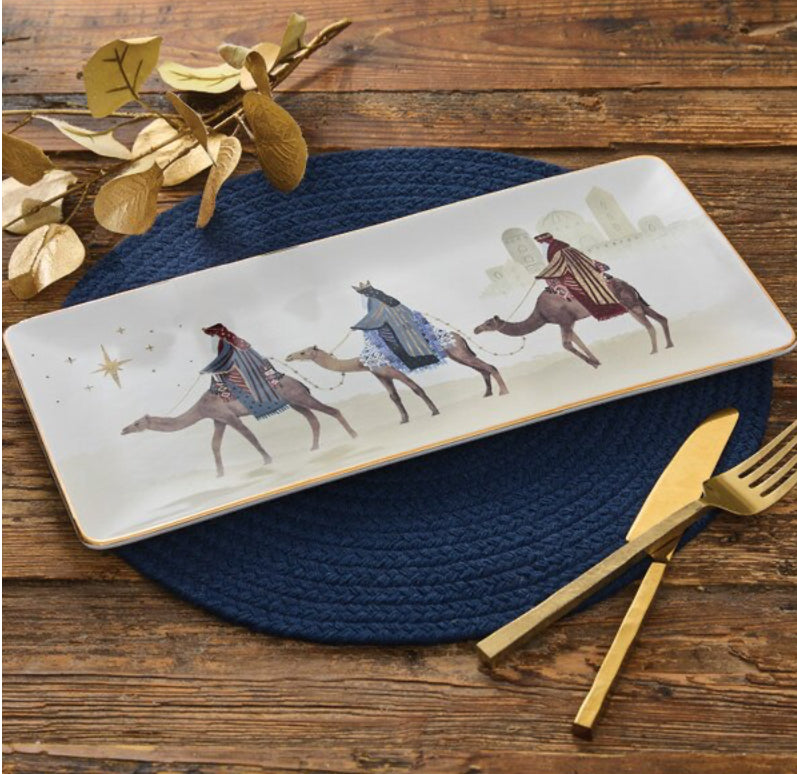 AWAY IN THE MANGER PLATTER