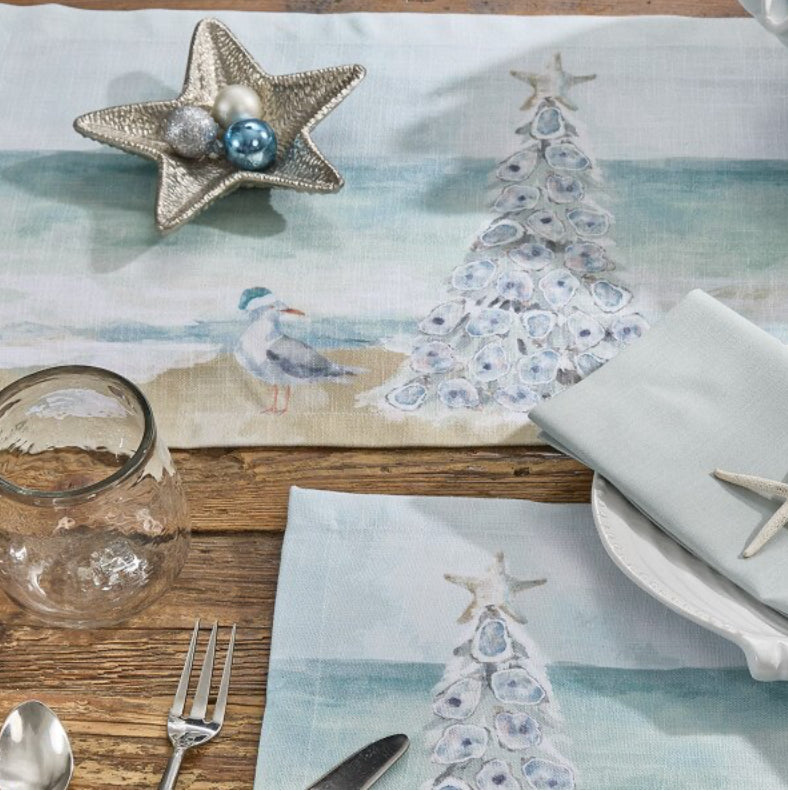 CHRISTMAS BY THESEA TABLE RUNNER 13"X 36"
