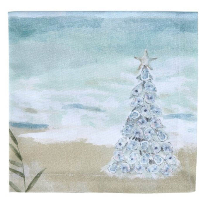 CHRISTMAS BY THE
SEA NAPKIN
(Split P)