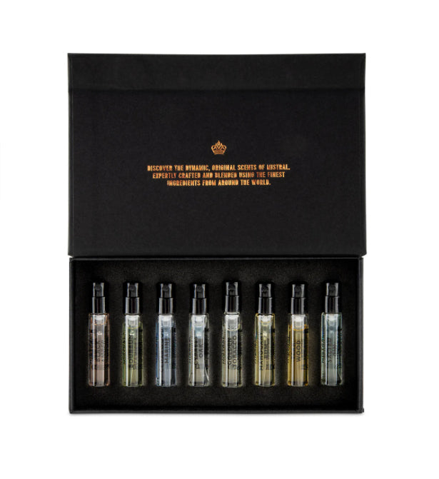 Men's Eau de Parfum Discovery
Set (8 x .06 fl oz.)