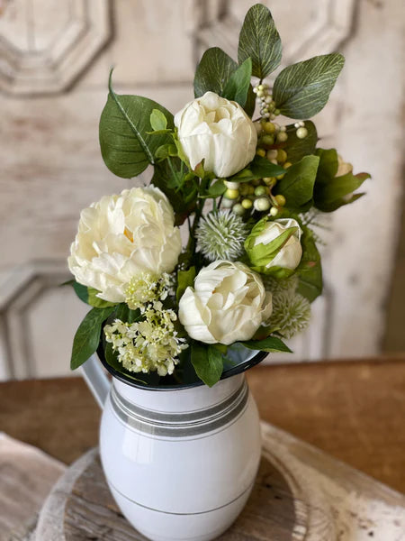 White Peony 11" Bundle