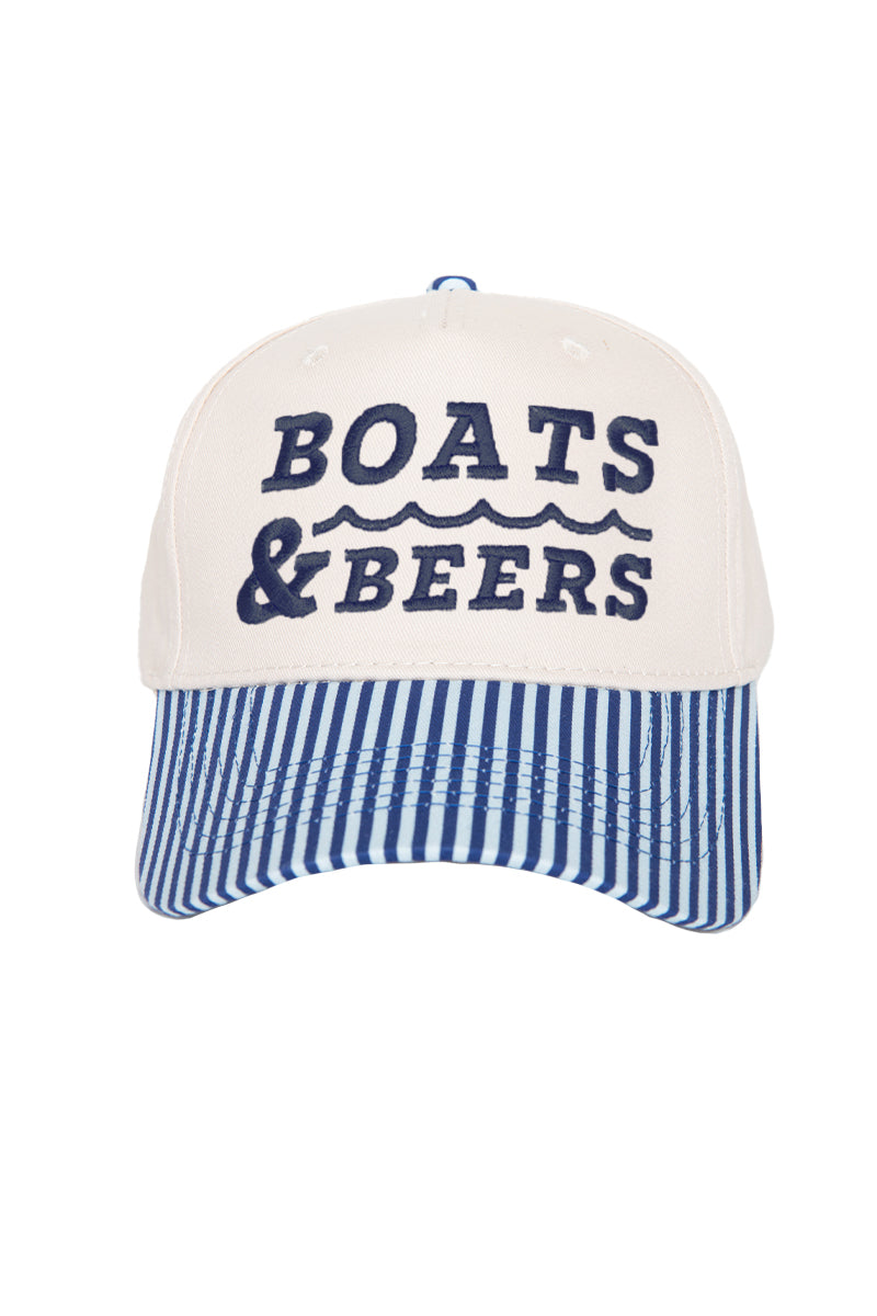 Boats & Beers Trucker Cap with Rope